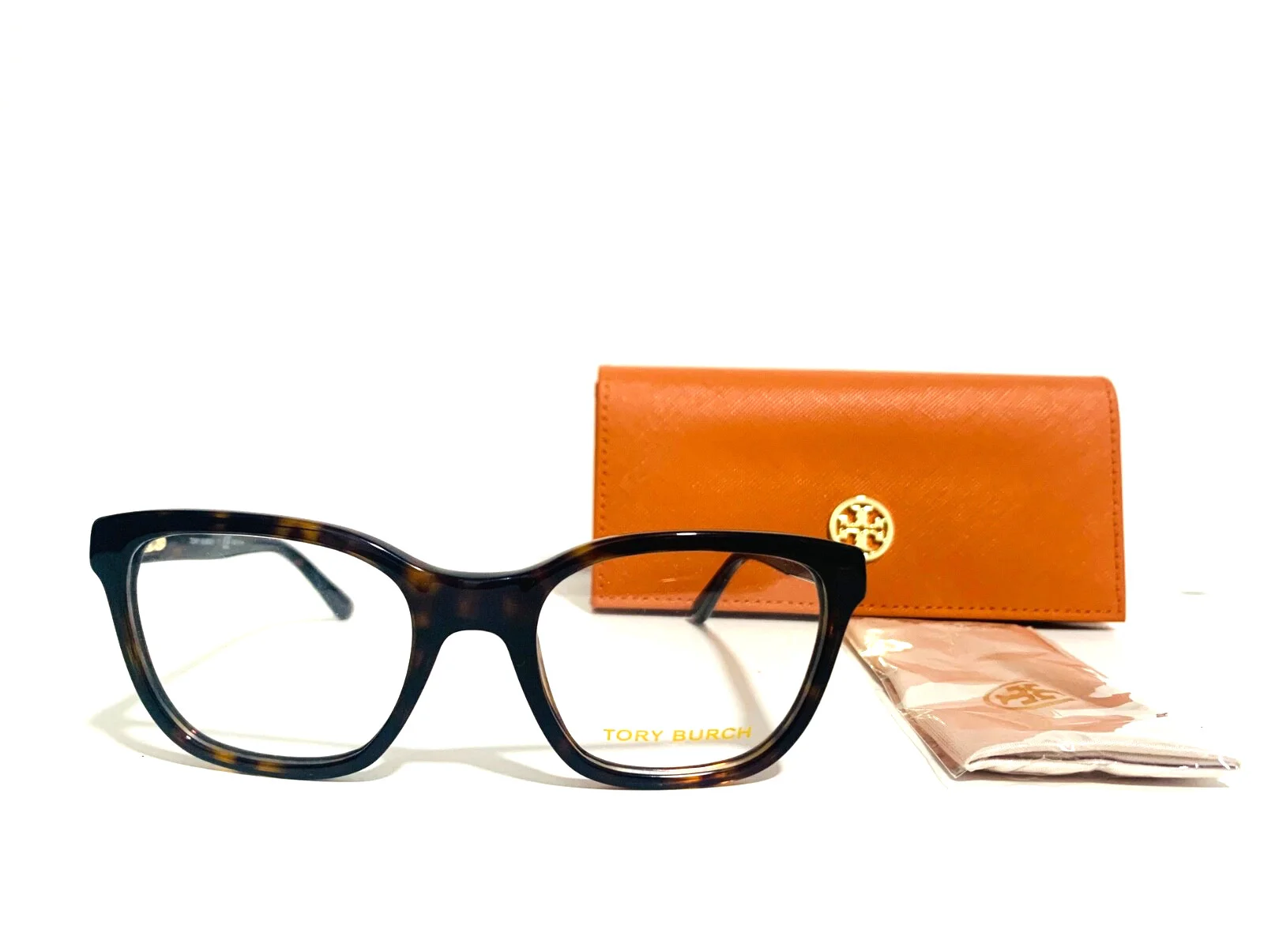 Longchamp Eyeglasses Frames LO2639 036 Clear Gray Horn Gold Cat Eye 52-17-140 3