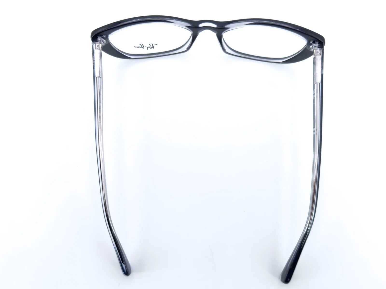 NOS Ray Ban RB 5366 Eyeglasses FRAMES 2034 Black Crystal 52[]18-140 Cat Eye I057 4
