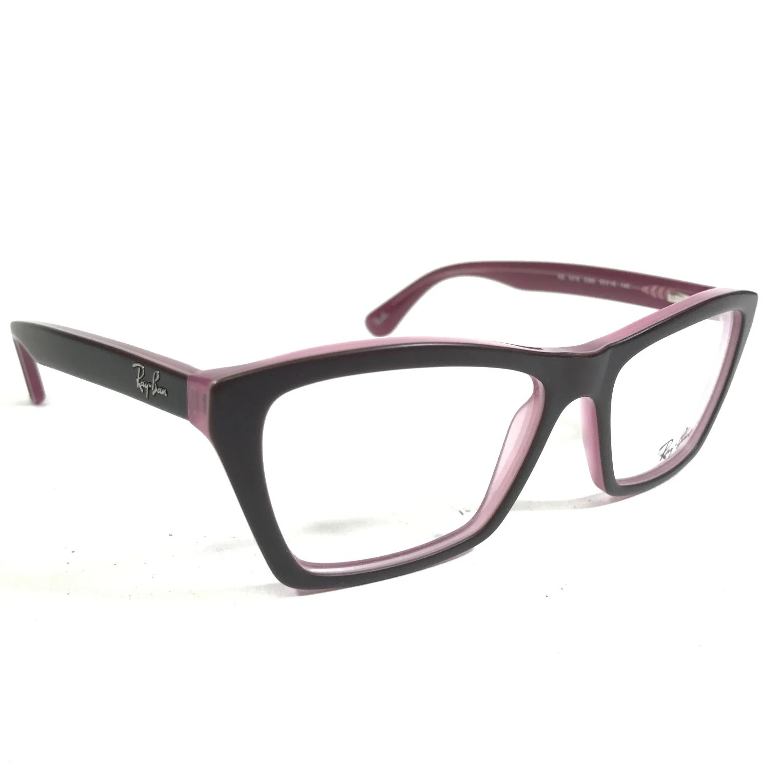 Ray-Ban RB5316 5386 Eyeglasses Frames Brown Pink Cat Eye Full Rim 53-16-140 2