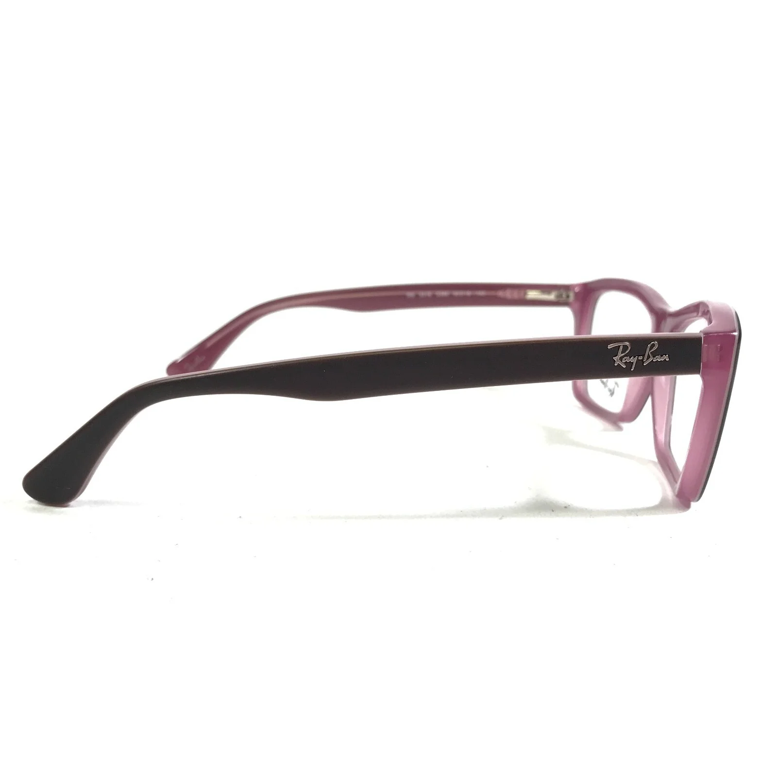 Ray-Ban RB5316 5386 Eyeglasses Frames Brown Pink Cat Eye Full Rim 53-16-140 3