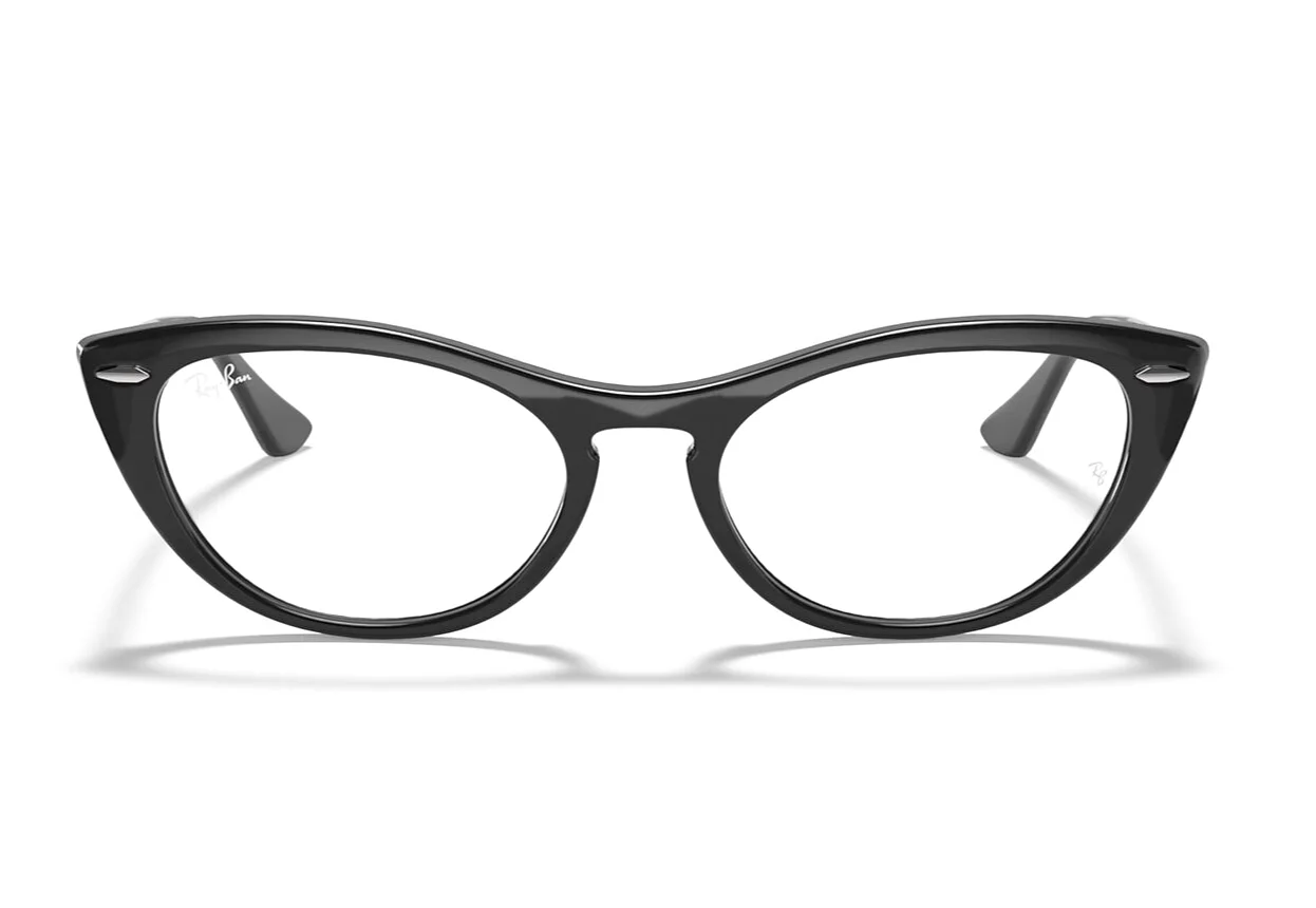 Ray-Ban RX4314V Nina 2000 Black Cat Eye 54/18/140 Authentic Eyeglasses 2